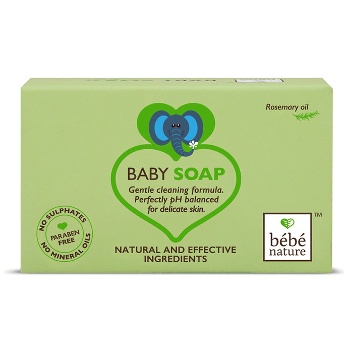 Bebe Nature Baby Soap with Rosemary Oil - Classic Derma