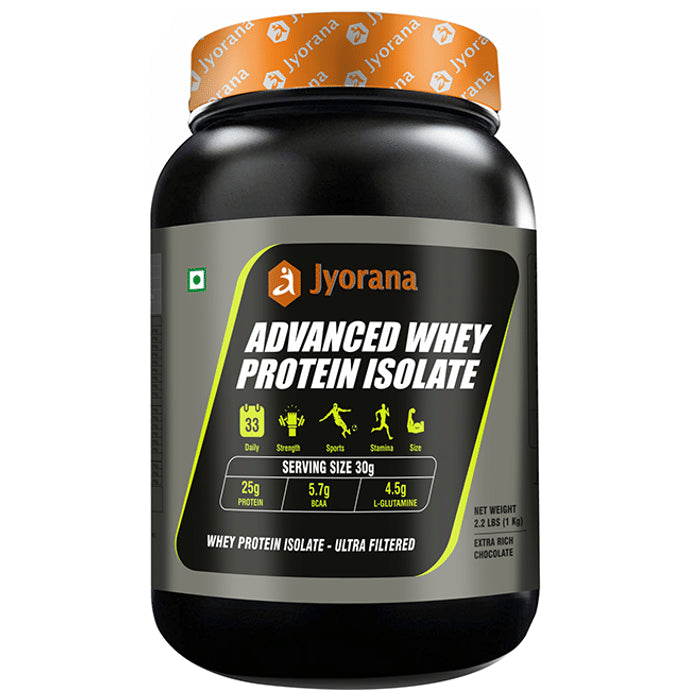 Jyorana Advanced Whey Protein Isolate Extra Rich Chocolate - Classic Derma
