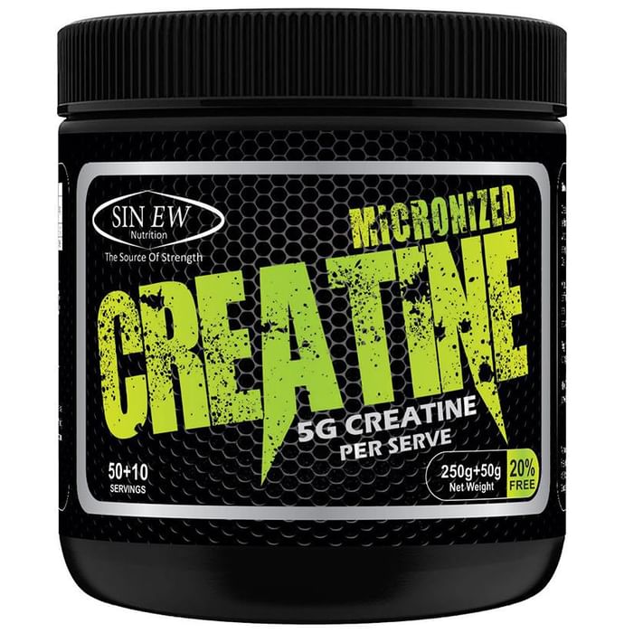 Sinew Nutrition Micronised Creatine Powder Unflavoured - Classic Derma