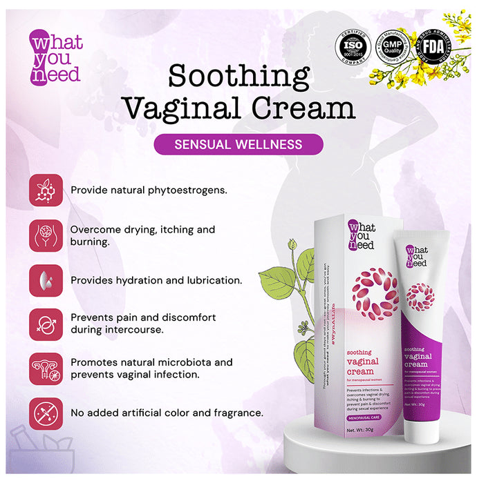 What You Need Soothing Vaginal Cream