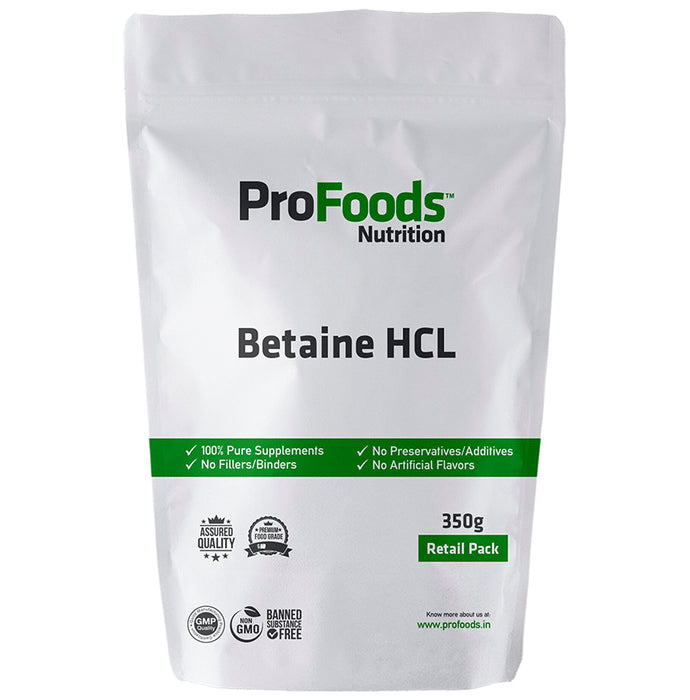 ProFoods Nutrition Betaine HCL for Digestion - Classic Derma