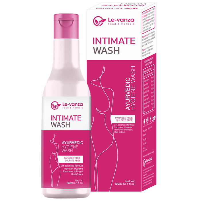 Le-vanza Food and Herbals Intimate Wash - Classic Derma