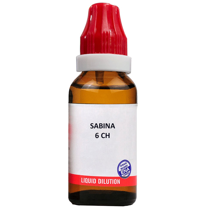 Bjain Sabina Dilution 6 CH - Classic Derma