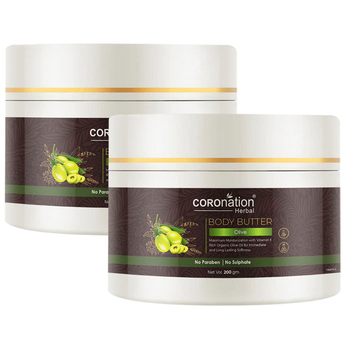 Coronation Herbal Olive Body Butter (200gm Each) - Classic Derma