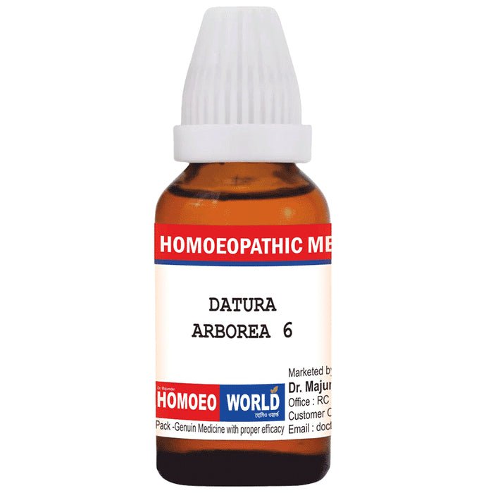 Dr. Majumder Homeo World Datura Arborea Dilution (30ml Each) 6 CH - Classic Derma