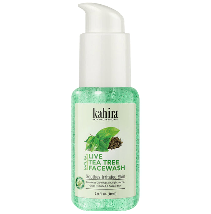 Kahira Natural Live Tea Tree Face Wash - Classic Derma