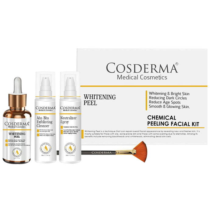 Cosderma Cosderma Whitening Peel | Chemical Peeling Facial Kit - Classic Derma
