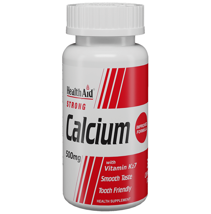 HealthAid Calcium 500 mg Chewable Tablet