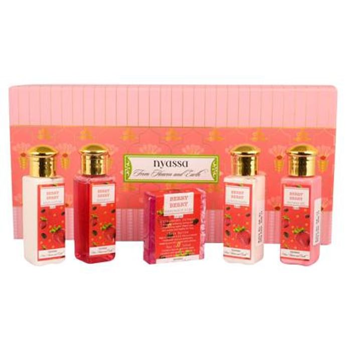 Nyassa Berry Berry Bath Ritual Gift Set - Classic Derma