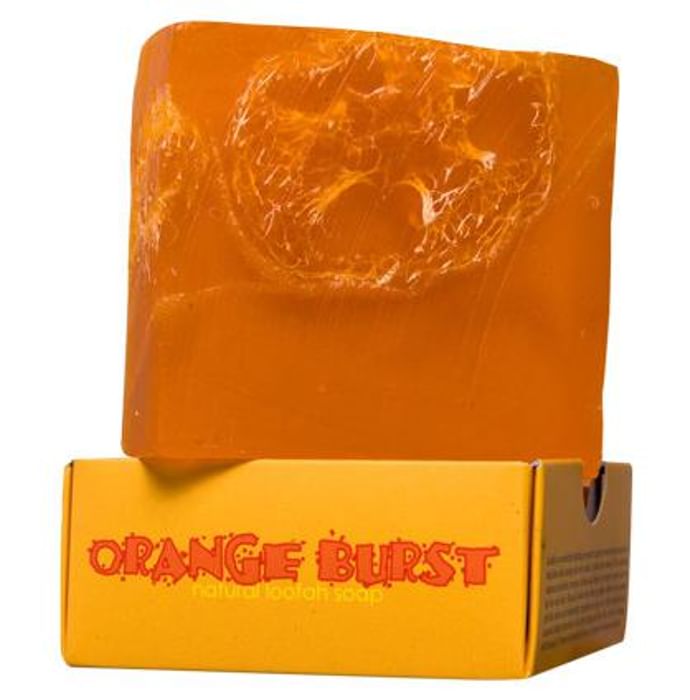 Nyassa Orange Burst Handmade Loofah Soap - Classic Derma