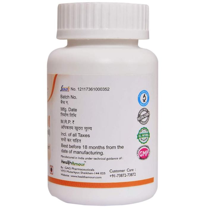 HealthAmour Calcium (Oyster Shell) Orange Tablet