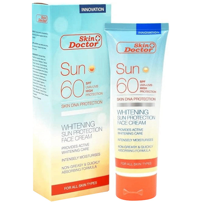 Skin Doctor Herbal Whitening Sun Protection Cream SPF 60 - Classic Derma