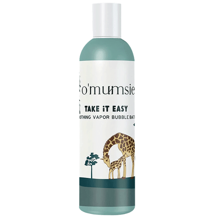 O'mumsie Take It Easy Soothing Vapor Baby Bubble Bath Liquid - Classic Derma