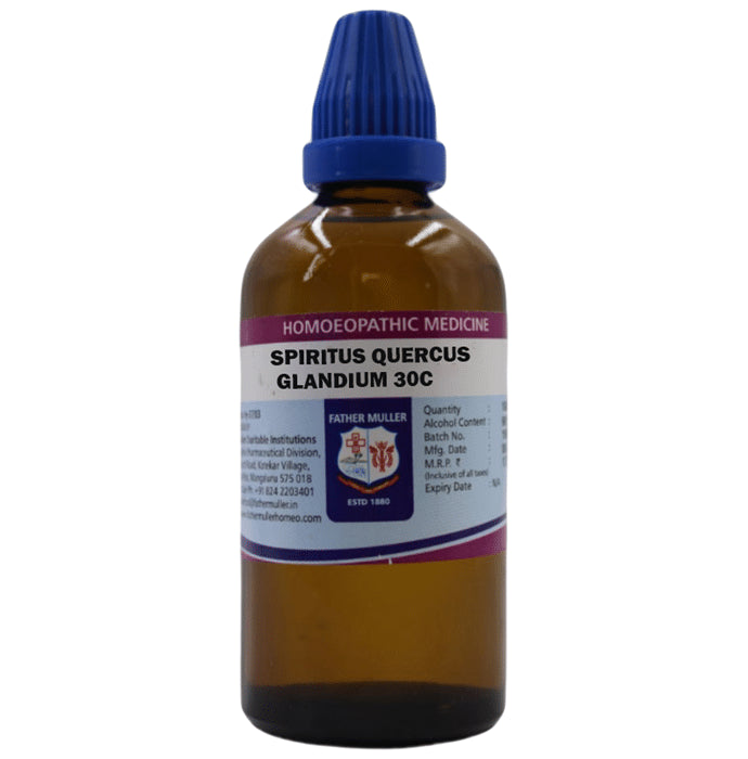 Father Muller Spiritus Quercus Glandium Drop 30C - Classic Derma