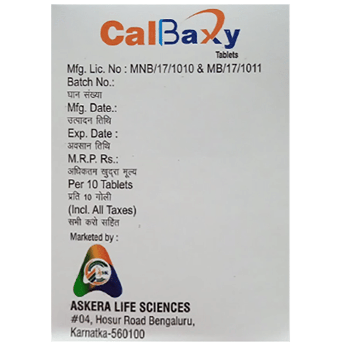Calbaxy Tablet