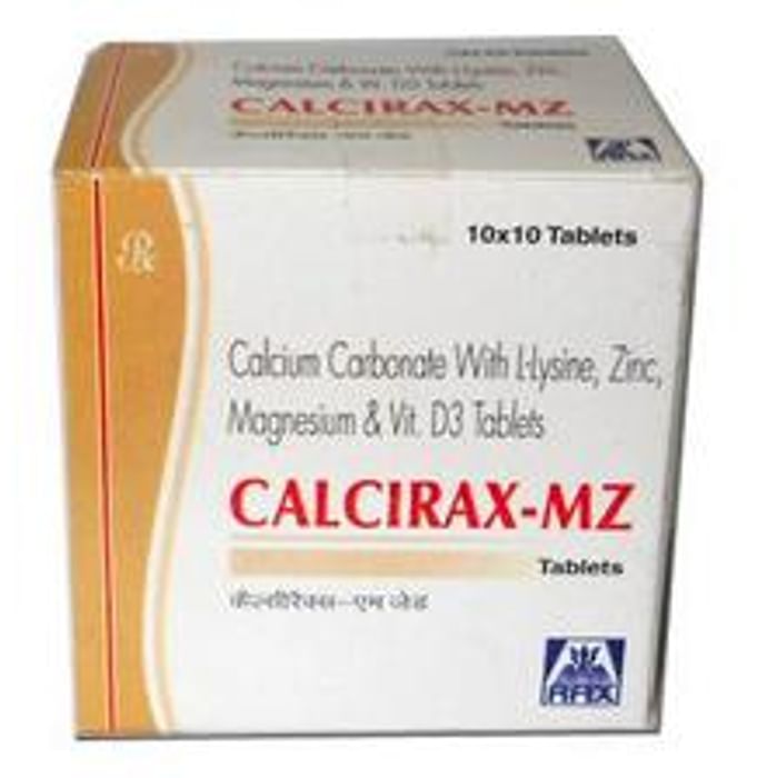 Calcirax-MZ Tablet - Classic Derma