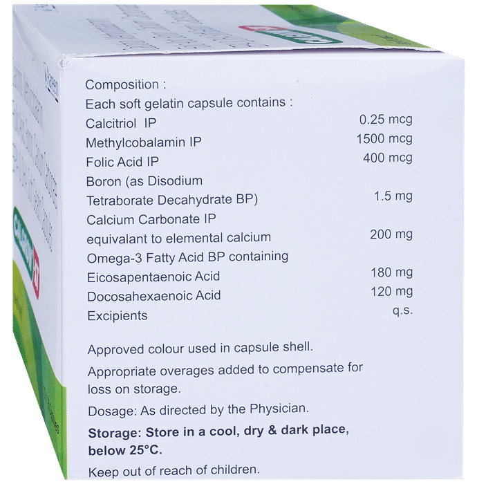 Calgrow-XT Soft Gelatin Capsule
