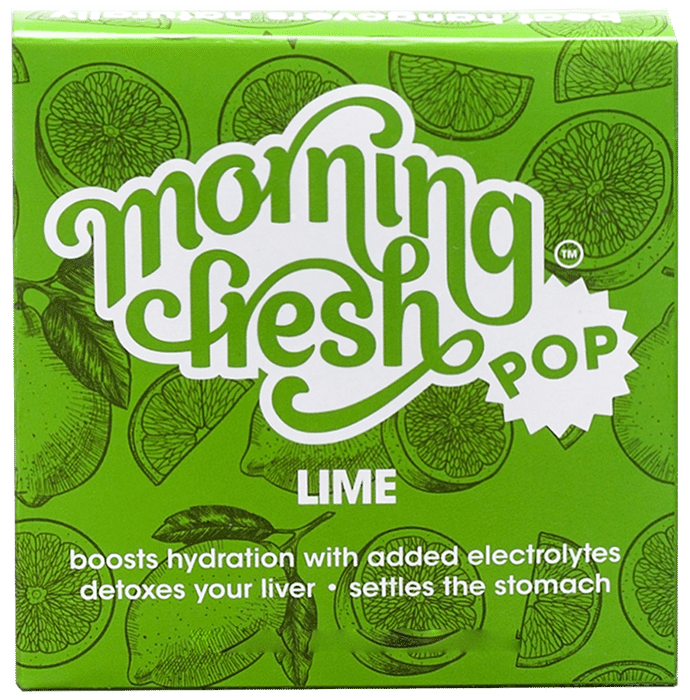 Morning Fresh POP Liver Detox Drink (7gm Each) Lime - Classic Derma