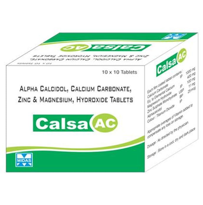 Calsa AC Tablet - Classic Derma