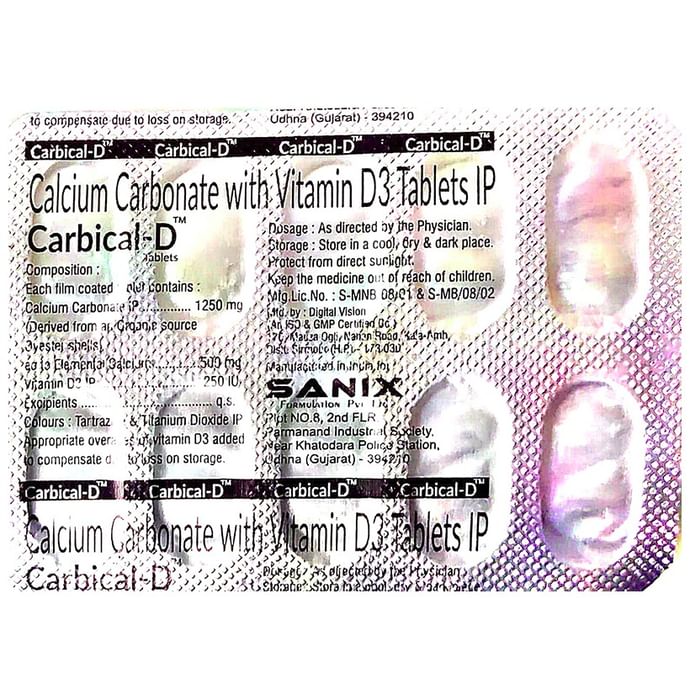 Carbical-D Tablet