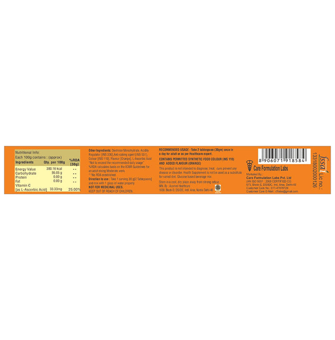Care (110gm Each) Refreshing Orange