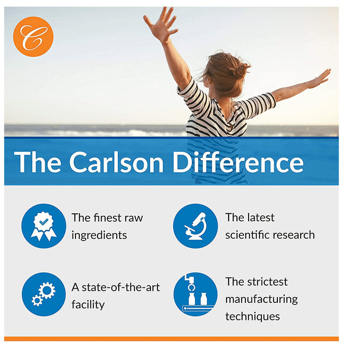 Carlson The Very Finest Fish Oil 1600mg Orange
