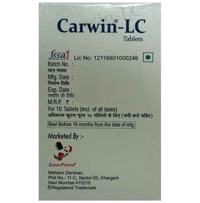 Carwin-LC Tablet