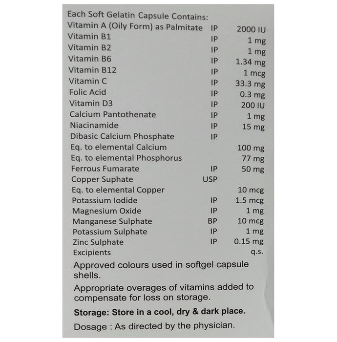 Caskfull Softgel Capsule