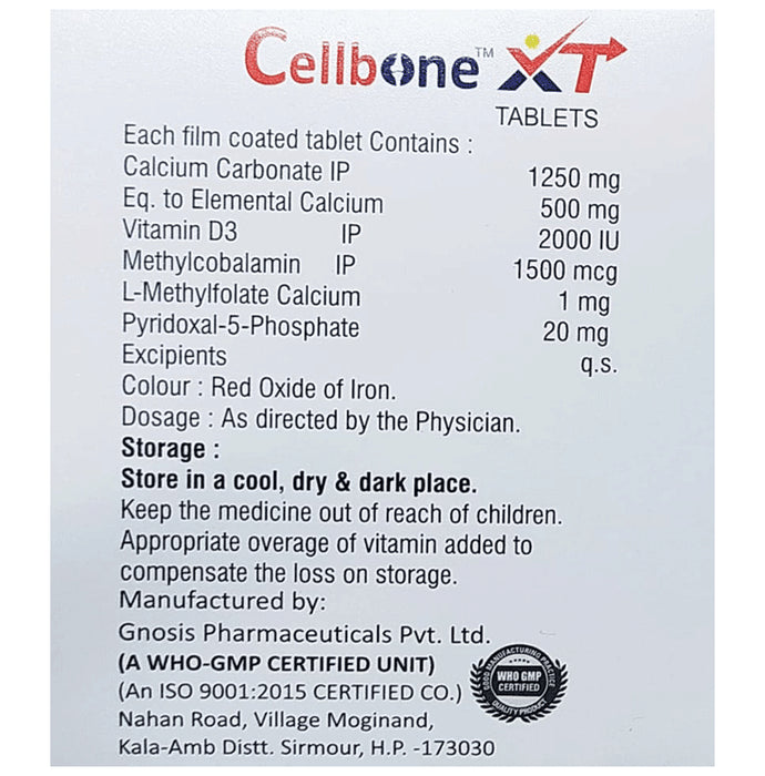 Cellbone-Xt Tablet (15 Each)