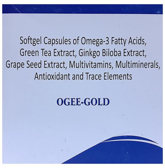 Ogee-Gold Softgel Capsule - Classic Derma
