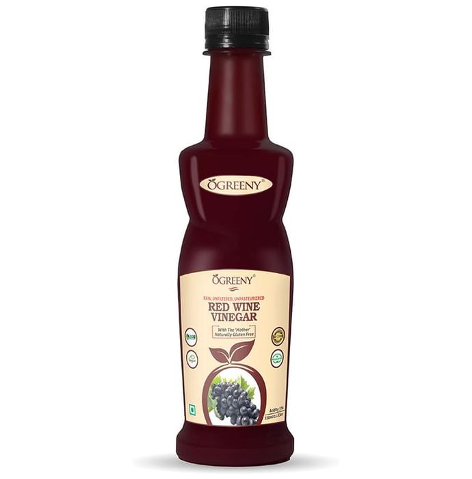 Ogreeny Red Wine Vinegar with the Mother - Classic Derma