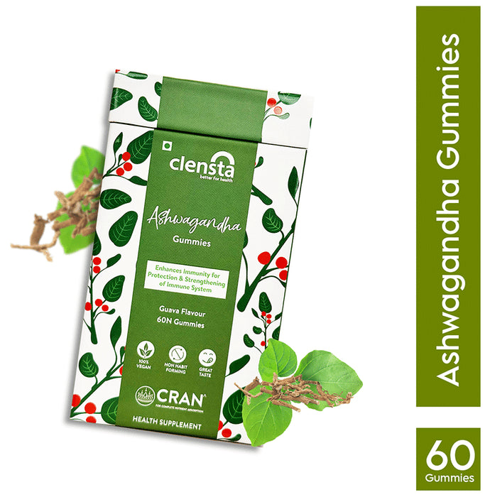 Clensta Ashwagandha Gummies Guava