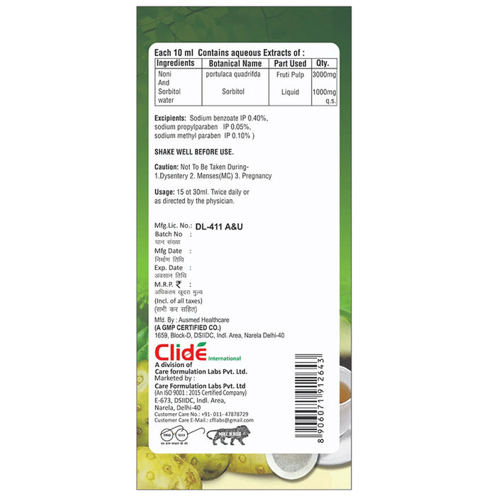 Clide Noni Juice