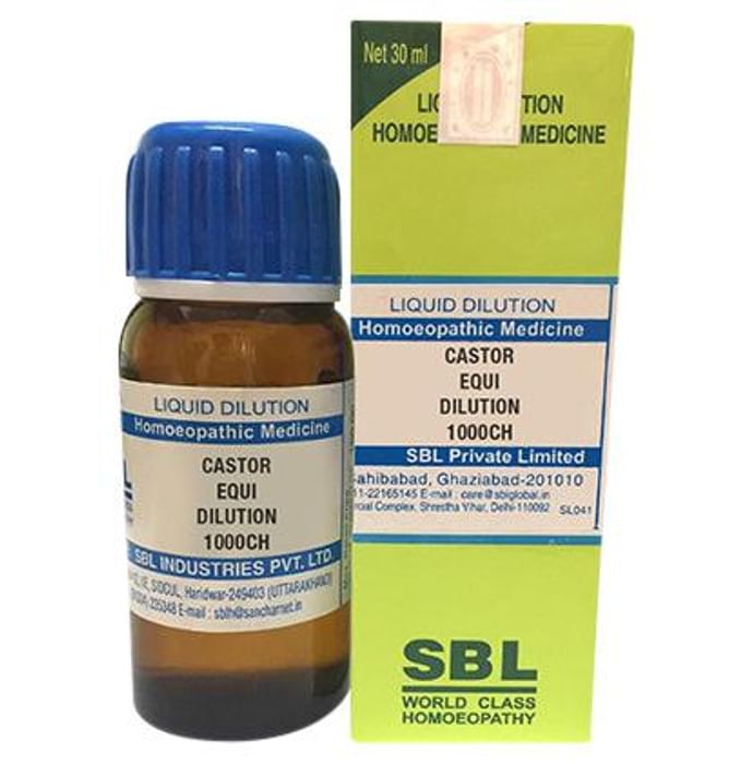 SBL Castor Equi Dilution 1000 CH - Classic Derma