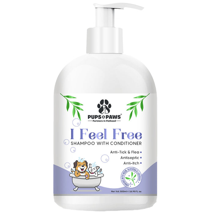 Pups and Paws I Feel Free Shampoo with Conditioner - Classic Derma