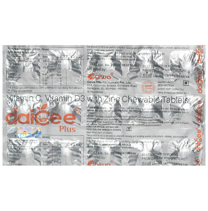 Daicee Plus Chewable Tablet