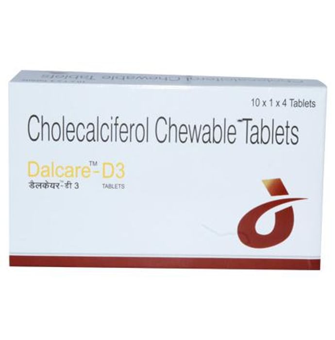 Dalcare -D3 Chewable Tablet - Classic Derma