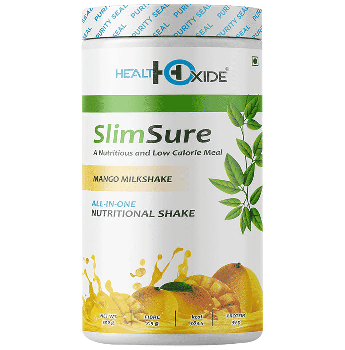 HealthOxide SlimSure Nutritional Shake Mango Milkshake - Classic Derma