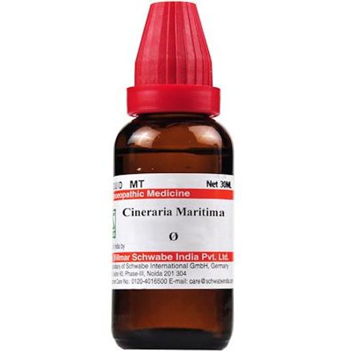 Dr Willmar Schwabe India Cineraria Maritima Mother Tincture Q - Classic Derma