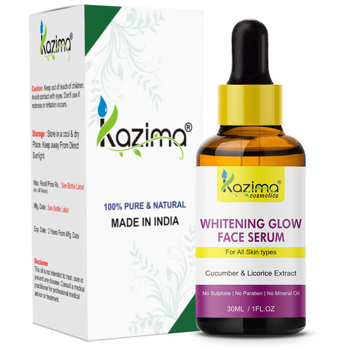 Kazima Whitening Glow Face Serum - Classic Derma