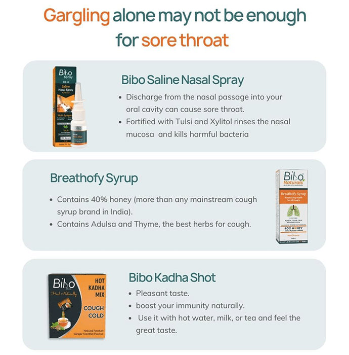 Bibo Bibo Throat Relief Pack