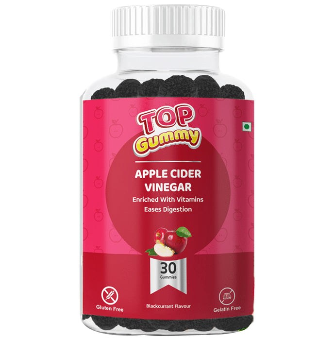 HealthVit Black Current Top Gummy Apple Cider Vinegar - Classic Derma