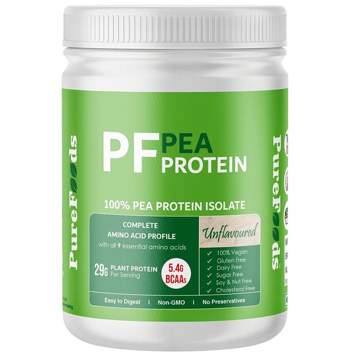 PureFoods PF Pea Protein Isolate Unflavoured - Classic Derma