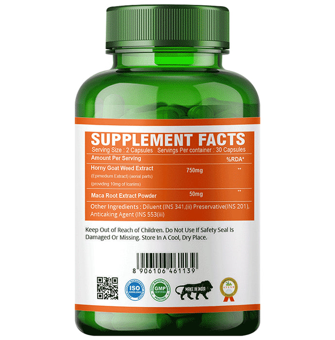 Divya Himalayan Premium Horny Goat Weed Capsule