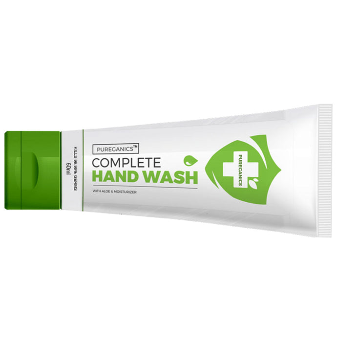 Pureganics Complete Hand Wash (60ml Each) with Aloe & Moisturizer - Classic Derma