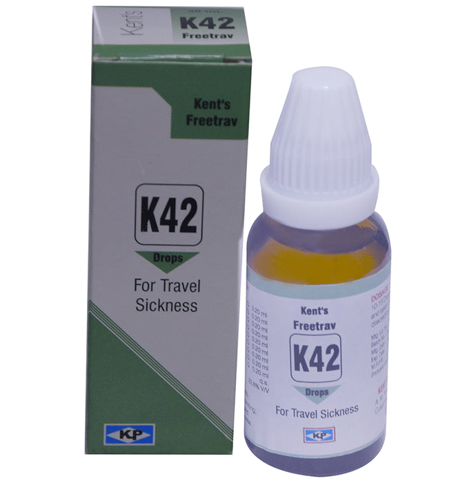 Kent's K42 Travel Sickness Oral Drops - Classic Derma