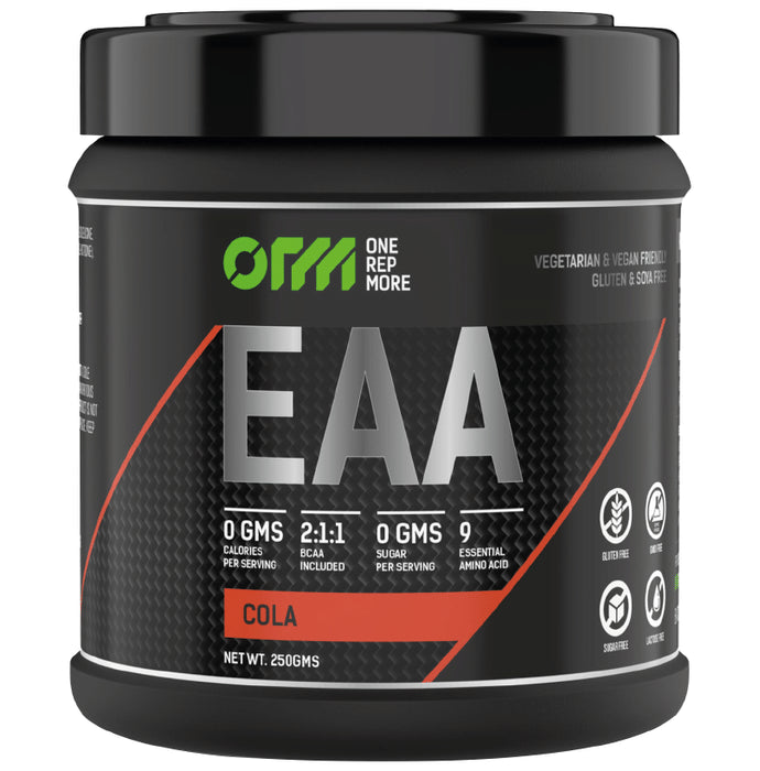 One Rep More EAA Powder Cola - Classic Derma