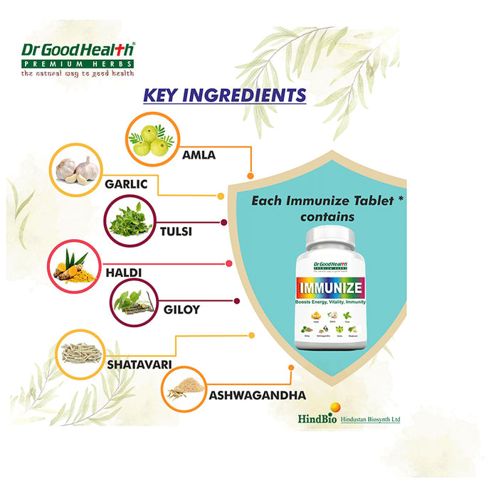 Dr GoodHealth Immunize Tablet (60 Each)