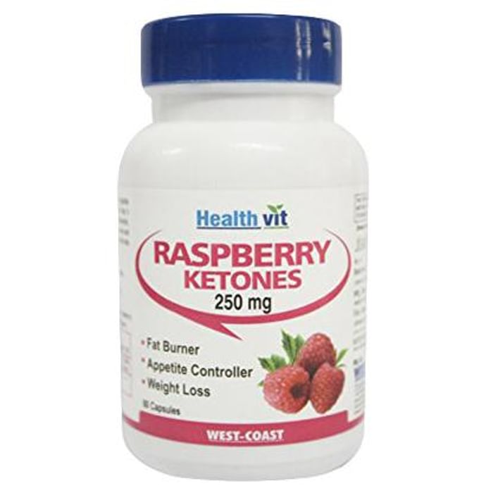 HealthVit Raspberry Ketones 250mg Capsule - Classic Derma