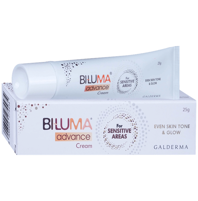 Biluma Advance Cream for Sensitive Areas | For Glow & Even Skin Tone - Classic Derma